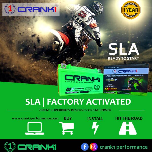 Battery For Yamaha R6 (2017-2021) - CB7S-BS - Factory Activated