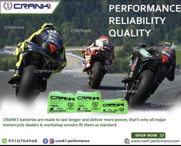 Battery For Yamaha R6 (2017-2021) - CB7S-BS - Factory Activated