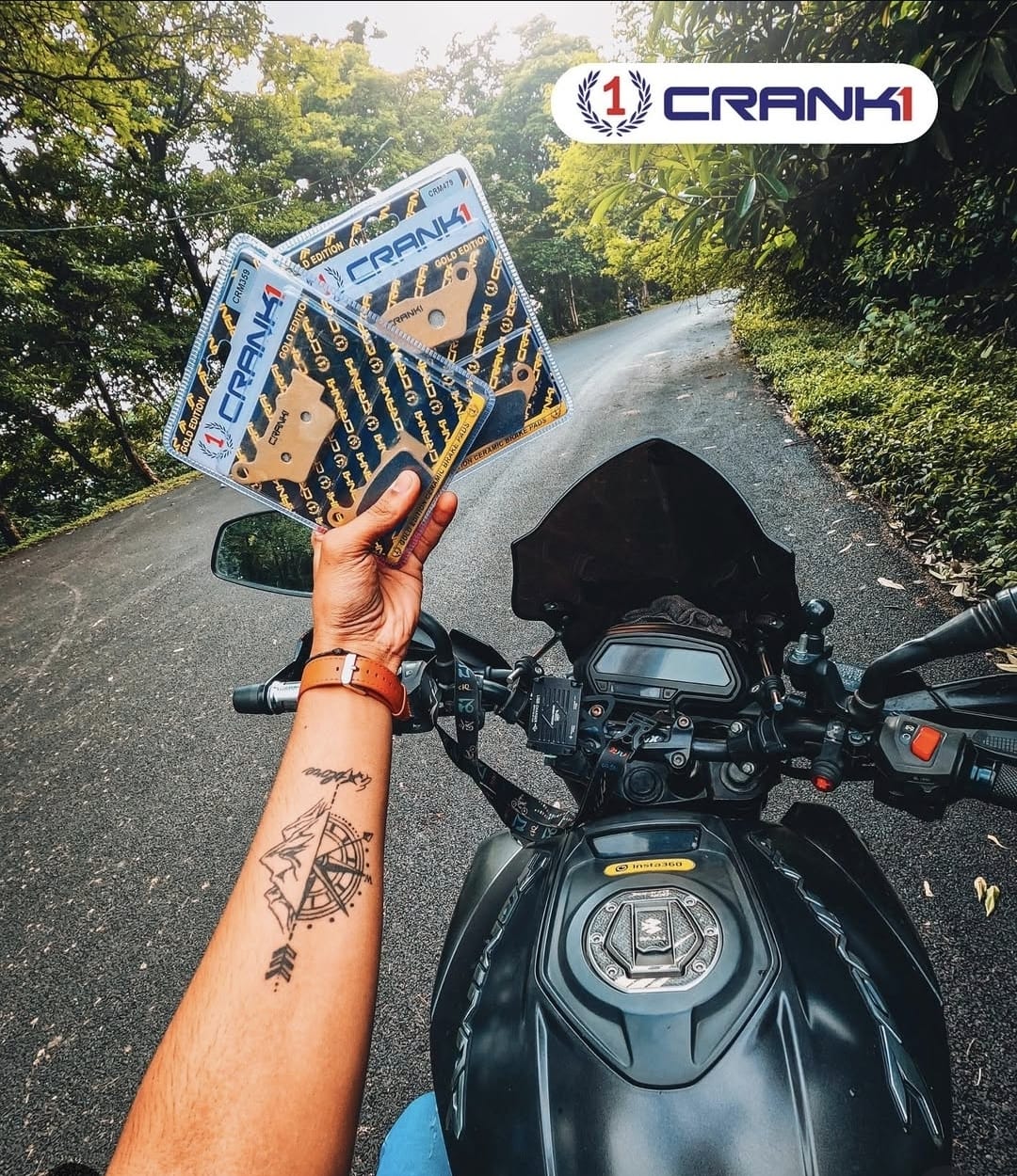 Ceramic Brake Pads For BMW S 1000 R - Rear - CRM359