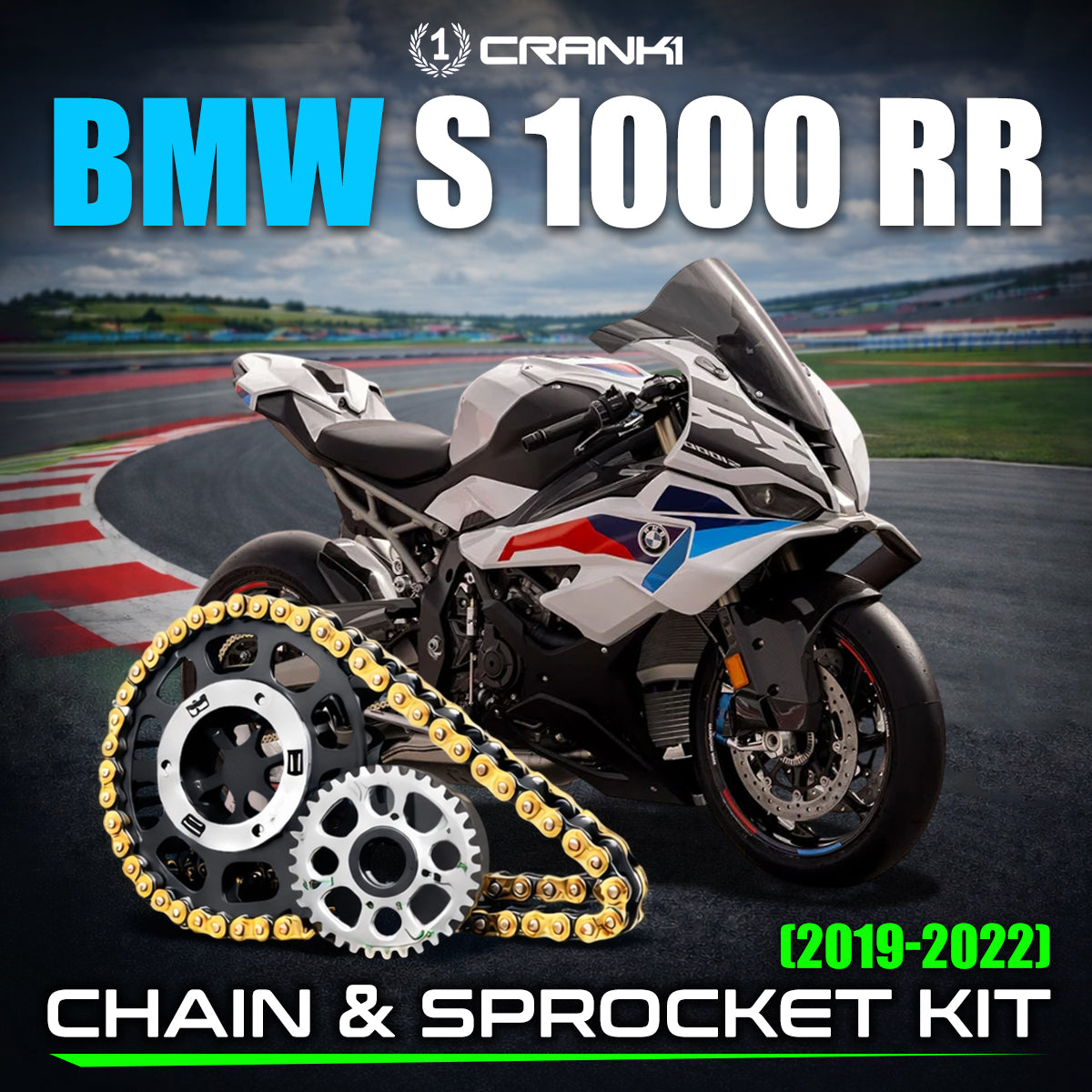Chain And Sprocket Kit For BMW S 1000 RR (2019-2022)