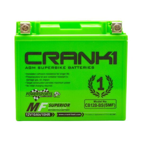Battery For Ducati 1098 (2007-2025) - CB12B-BS - Factory Activated