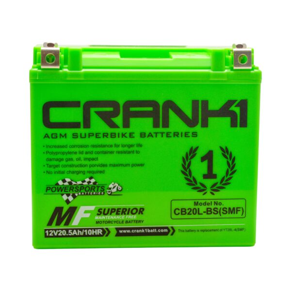 Battery For Triumph Tiger Explorer 1200 (2012-2018) - CB20L-BS - Factory Activated