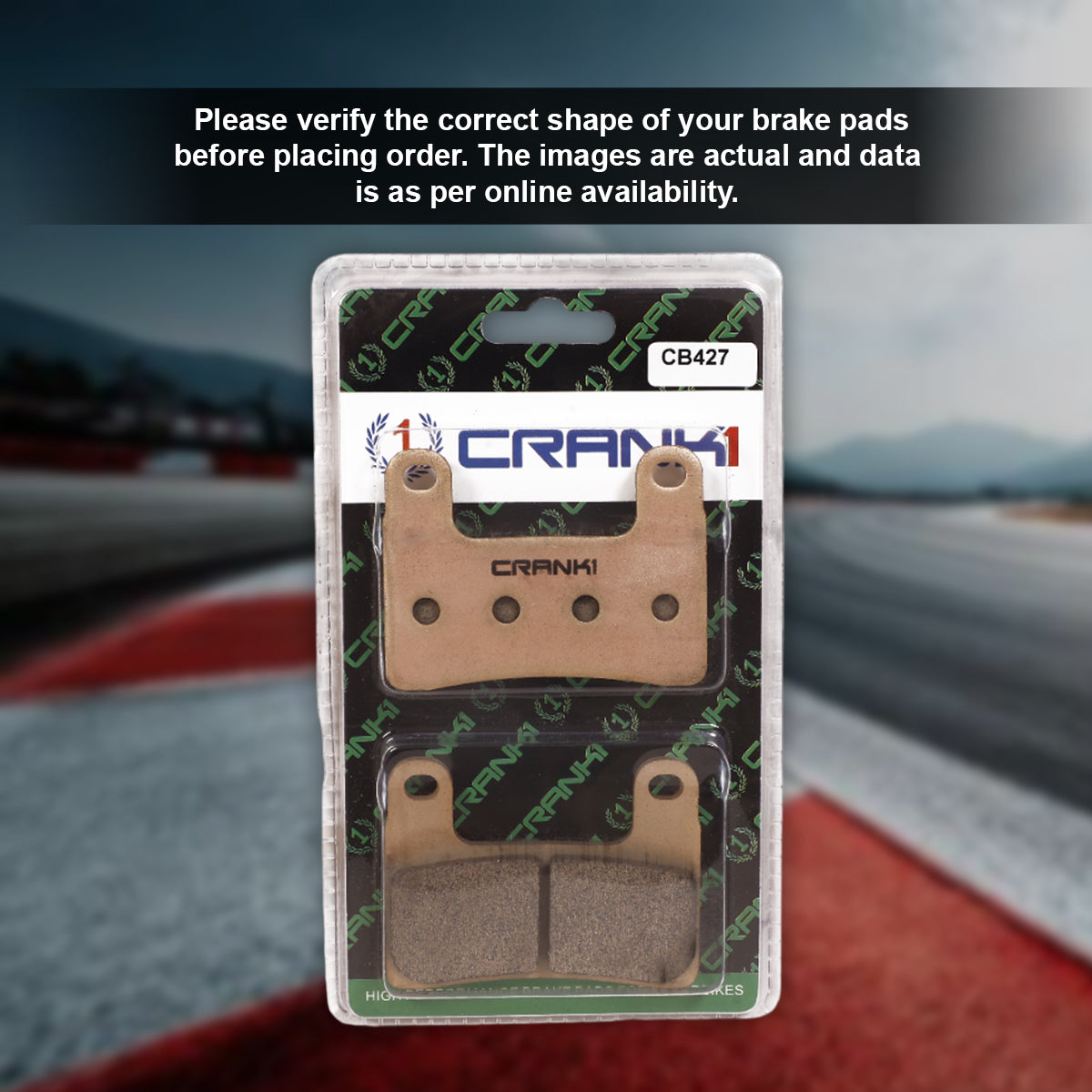 Sintered Brake Pads For BMW S 1000 R (2018-2020) - Front - CB427