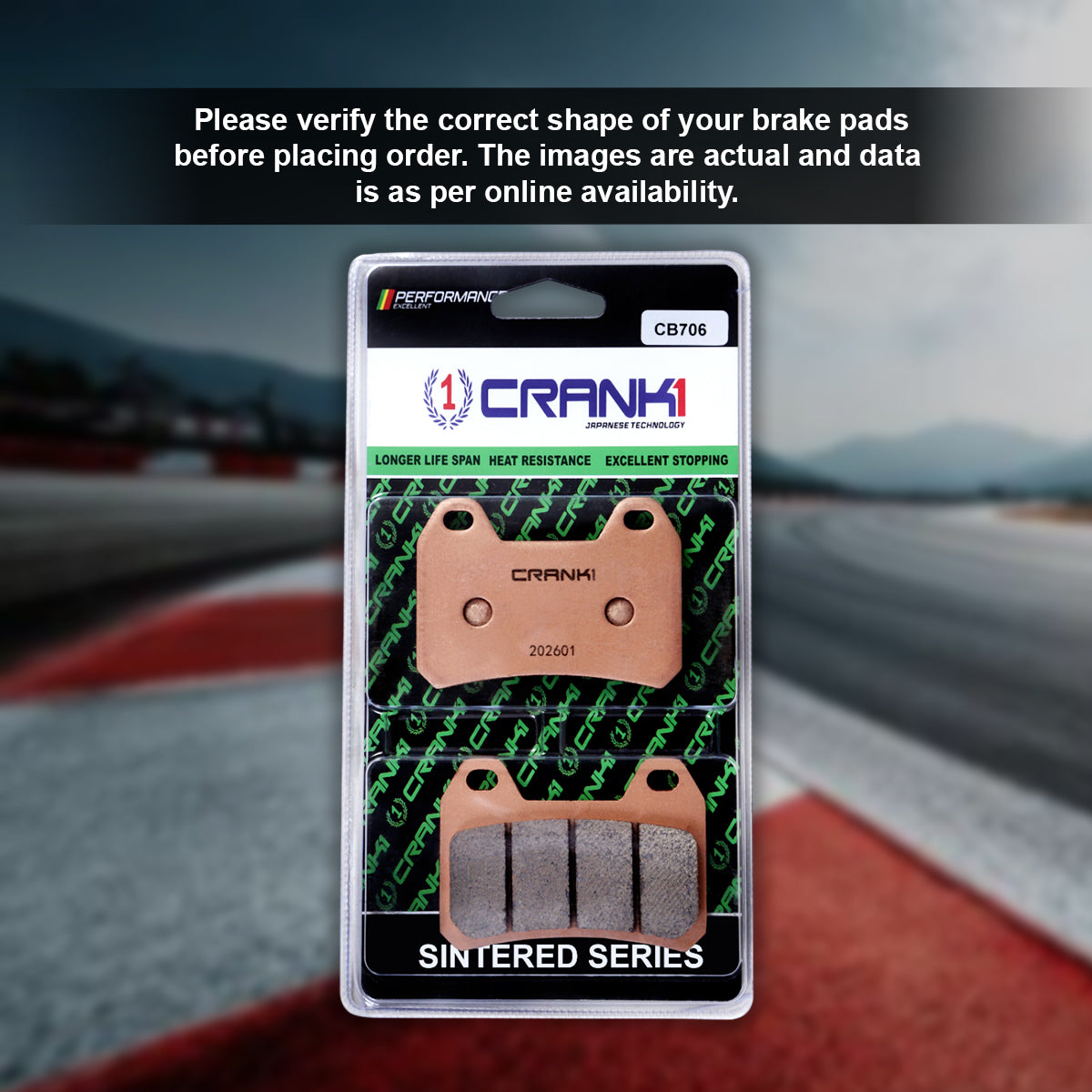 Sintered Brake Pads For KTM 1290 Super Adventure R (2017 Onwards) - Front - CB706 - 2 Sets