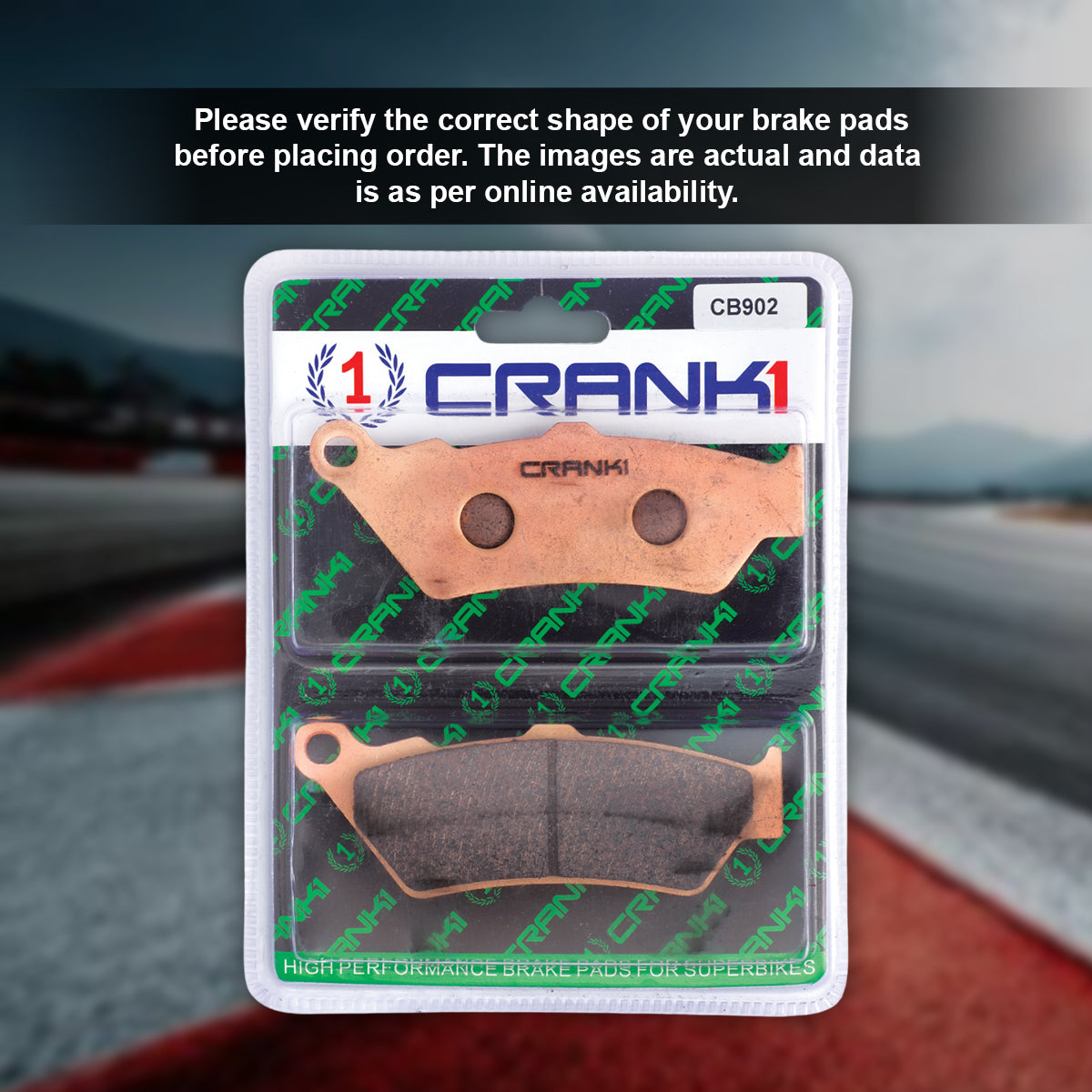 Sintered Brake Pads For KTM 390 Adventure (2025 Onwards) - Front - CB902