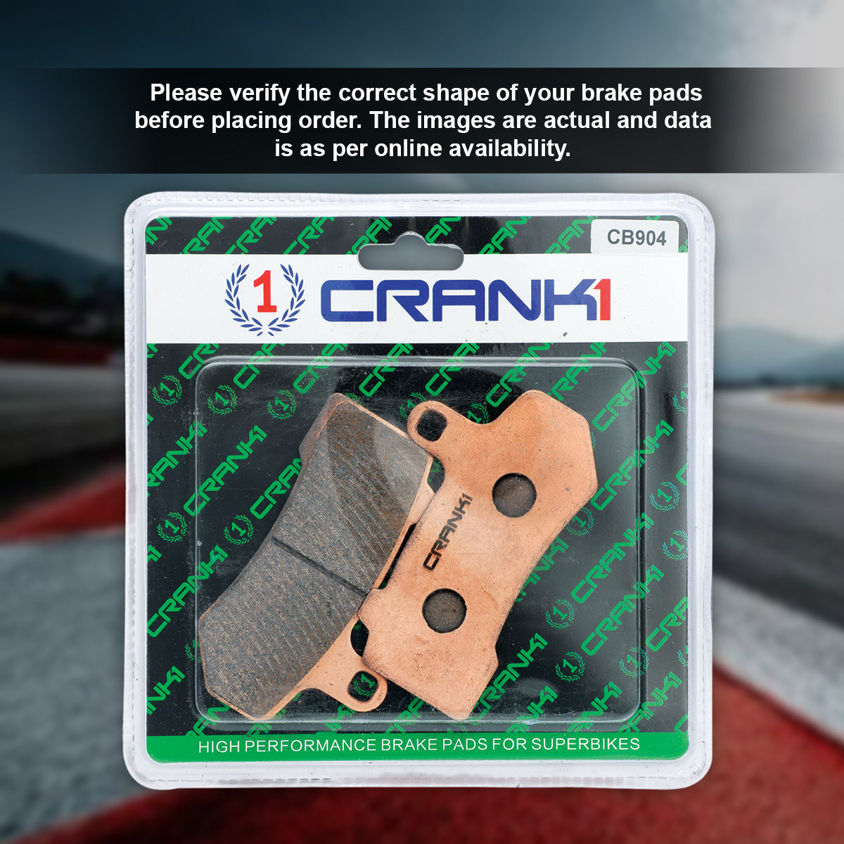 Sintered Brake Pads For Harley Davidson Touring Road King (2015-2017) - Rear - CB904