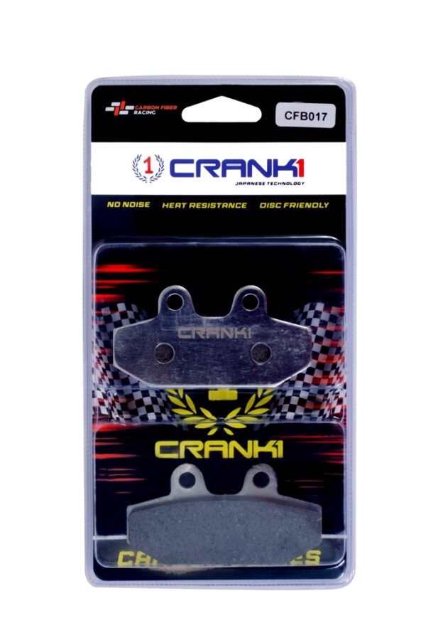 Carbon Brake Pads For Harley Davidson Softail Classic (2018 Onwards) - Rear - CFB017