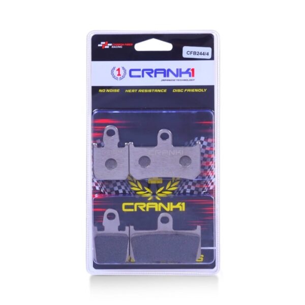 Carbon Brake Pads For Yamaha YZF R1 (2015 Onwards) - Front - CFB244/4 - 2 Sets
