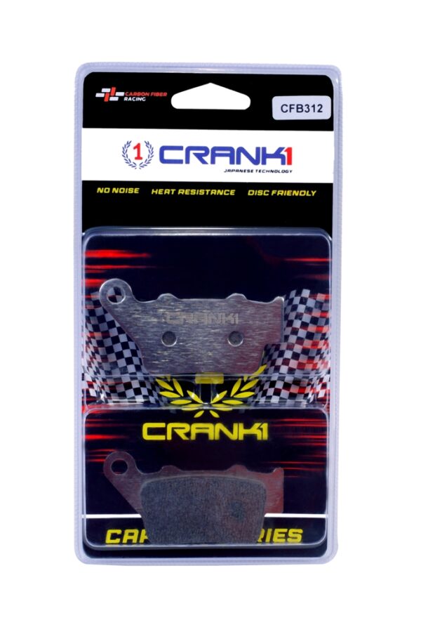 Carbon Brake Pads For BMW G310 GS (2017-2020) - Rear - CFB312