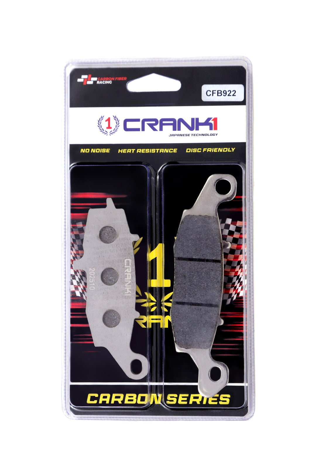 Carbon Brake Pads For Suzuki V-Strom 650 (2017-2022) - Front - CFB922 + CFB132 - 2 Sets