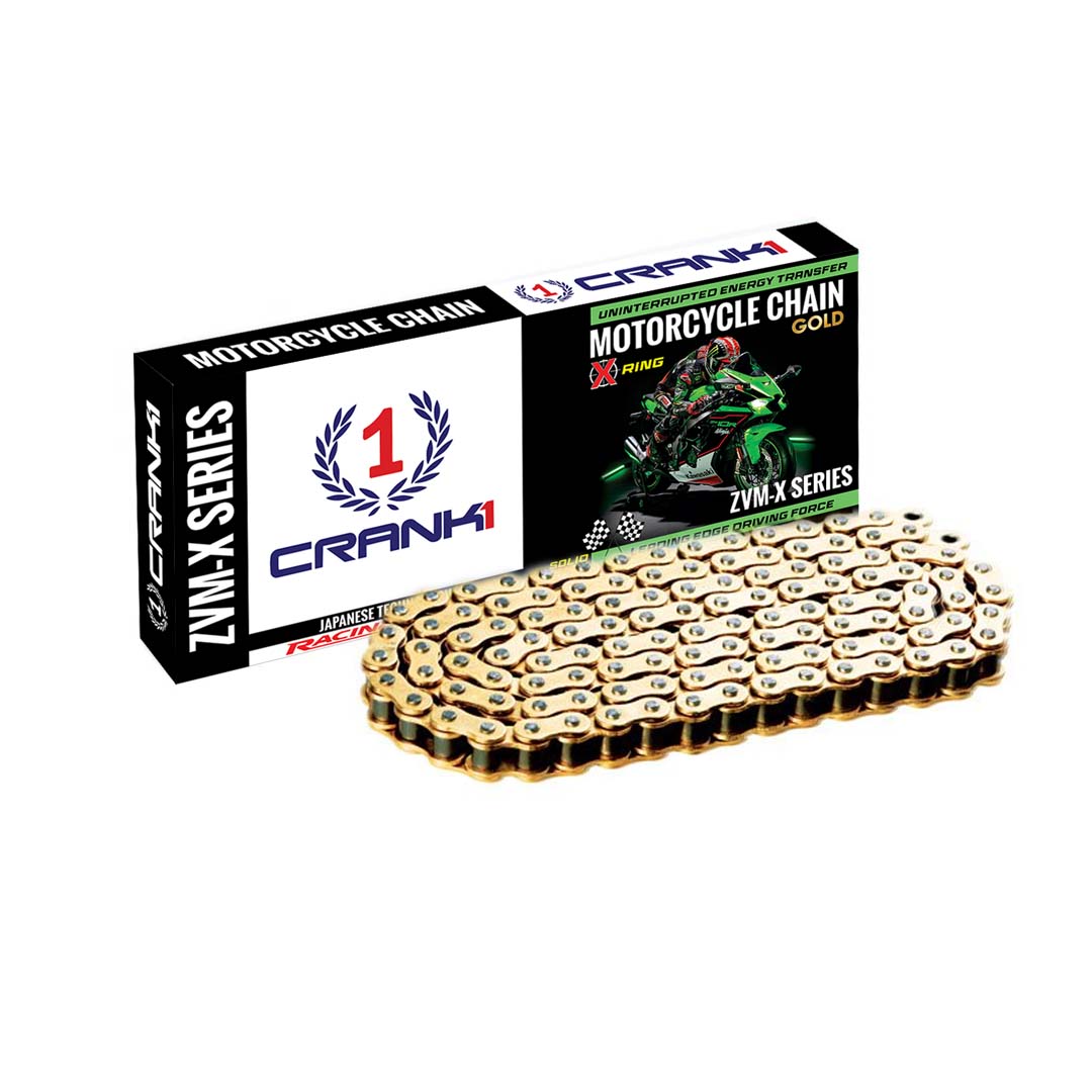 Chain For Triumph Tiger 900 (2020-2023) - 525 Pitch x 122 Links Gold (ZVMX)