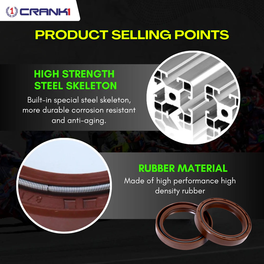 Fork Oil Seals Pair For Ducati SuperSport 950 (2017-2021) - CPF55-120