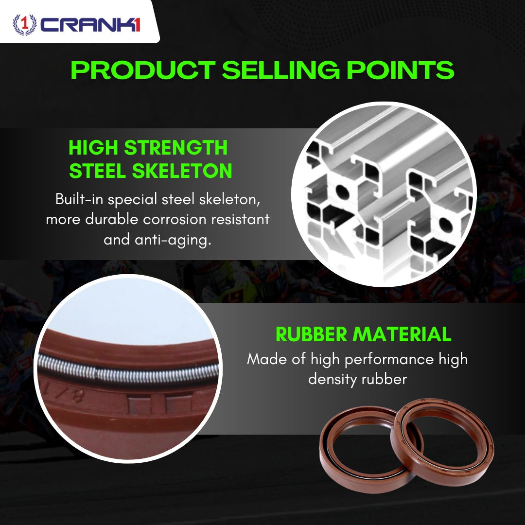 Fork Oil Seals Pair For KTM 450 SX-F (2021 Onwards) - CPF55-132