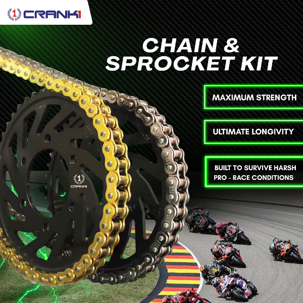 Chain And Sprocket Kit For Triumph Bonneville A3 Air Cooled (2007-2015)