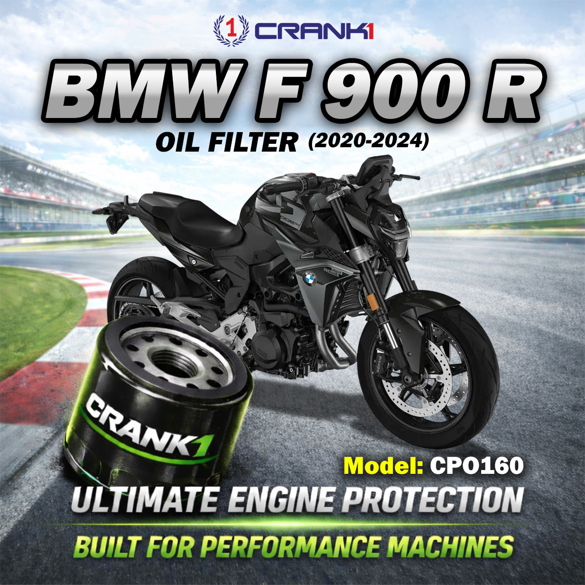 Oil Filter For BMW F 900 R (2020-2024) - CPO160