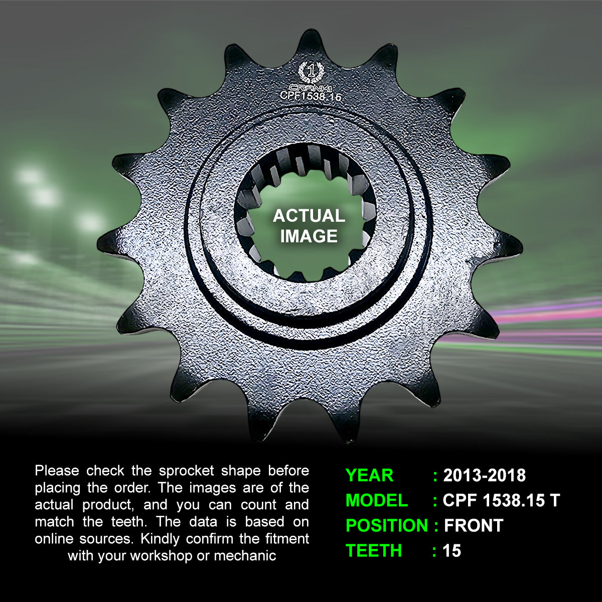 Chain And Sprocket Kit For Kawasaki Z800 (2013-2018)