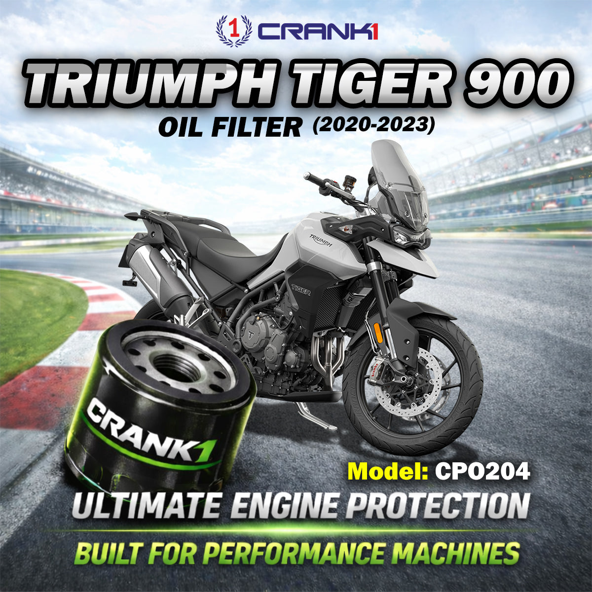 Oil Filter For Triumph Tiger 900 (2020-2023) - CPO204
