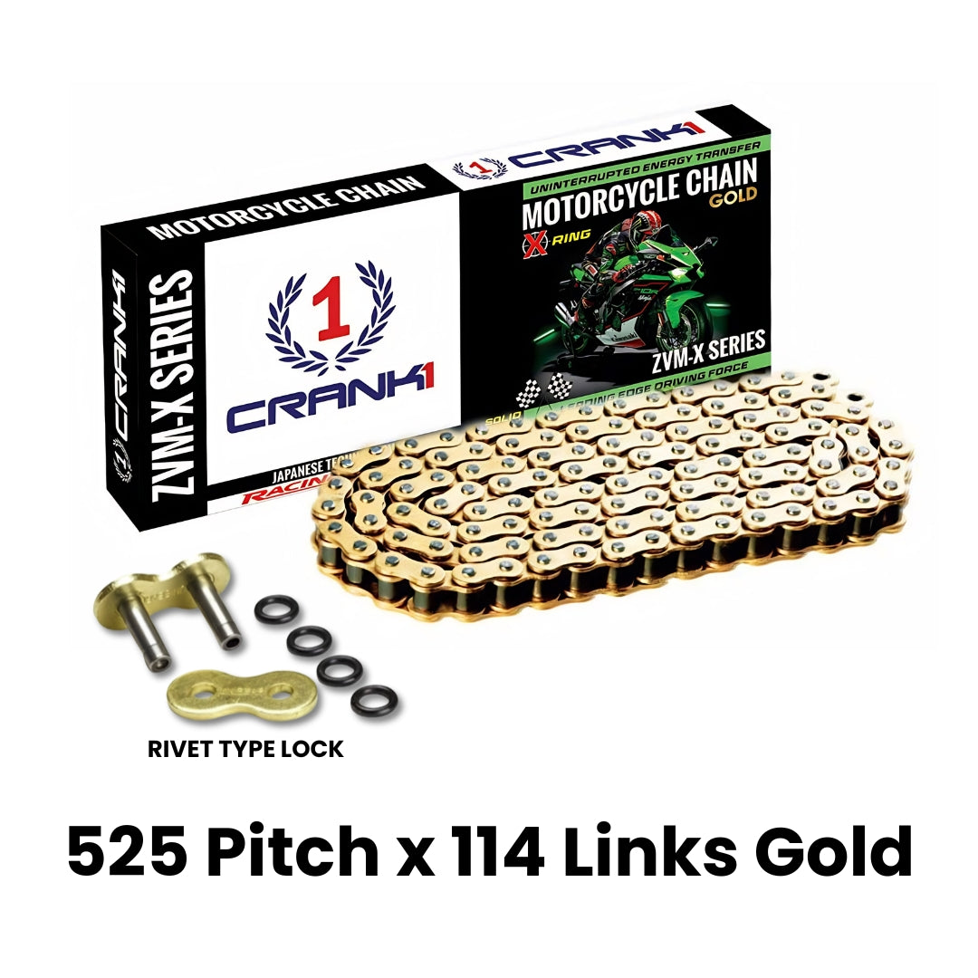 Chain For Kawasaki Ninja ZX-10R (2011-2020) - 525 Pitch x 114 Links Go