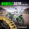 Chain For Benelli 302R (2018-2020) - 525 Pitch x 108 Links Gold (ZVMX)