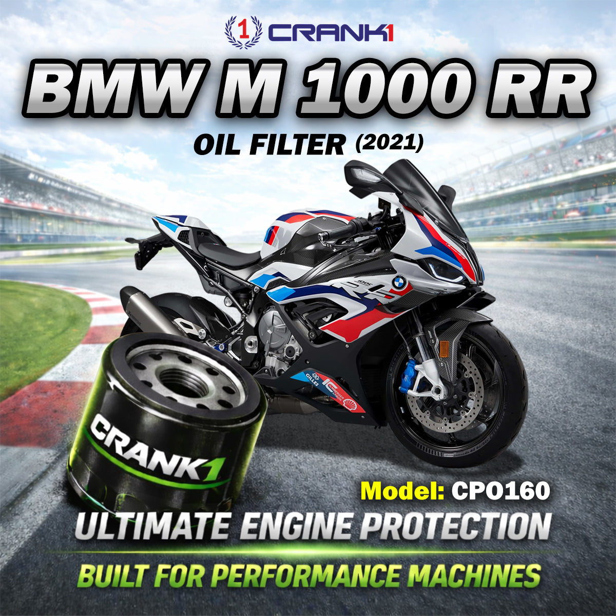 Oil Filter For BMW M 1000 RR (2021) - CPO160