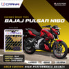 Ceramic Brake Pads For Bajaj Pulsar N160 (2022-2025) - Rear - CRM4174 - 1 Set