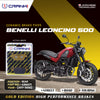 Ceramic Brake Pads For Benelli Leoncino 500 (2017-2020) - Rear - CRM371 - 1 Set