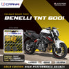 Ceramic Brake Pads For Benelli TNT 600i (2014 Onwards) - Front - CRM689 - 2 Sets | Smooth Braking | Heat Resistant | Long Life | Disc Friendly