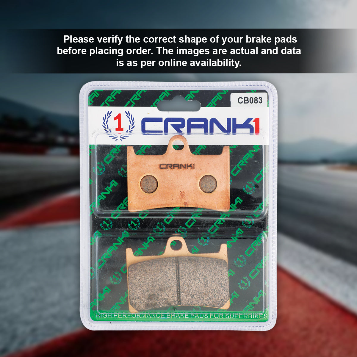 Sintered Brake Pads For Yamaha YZF-R6 (2004-2018) - Front - CB083 - 2 Sets