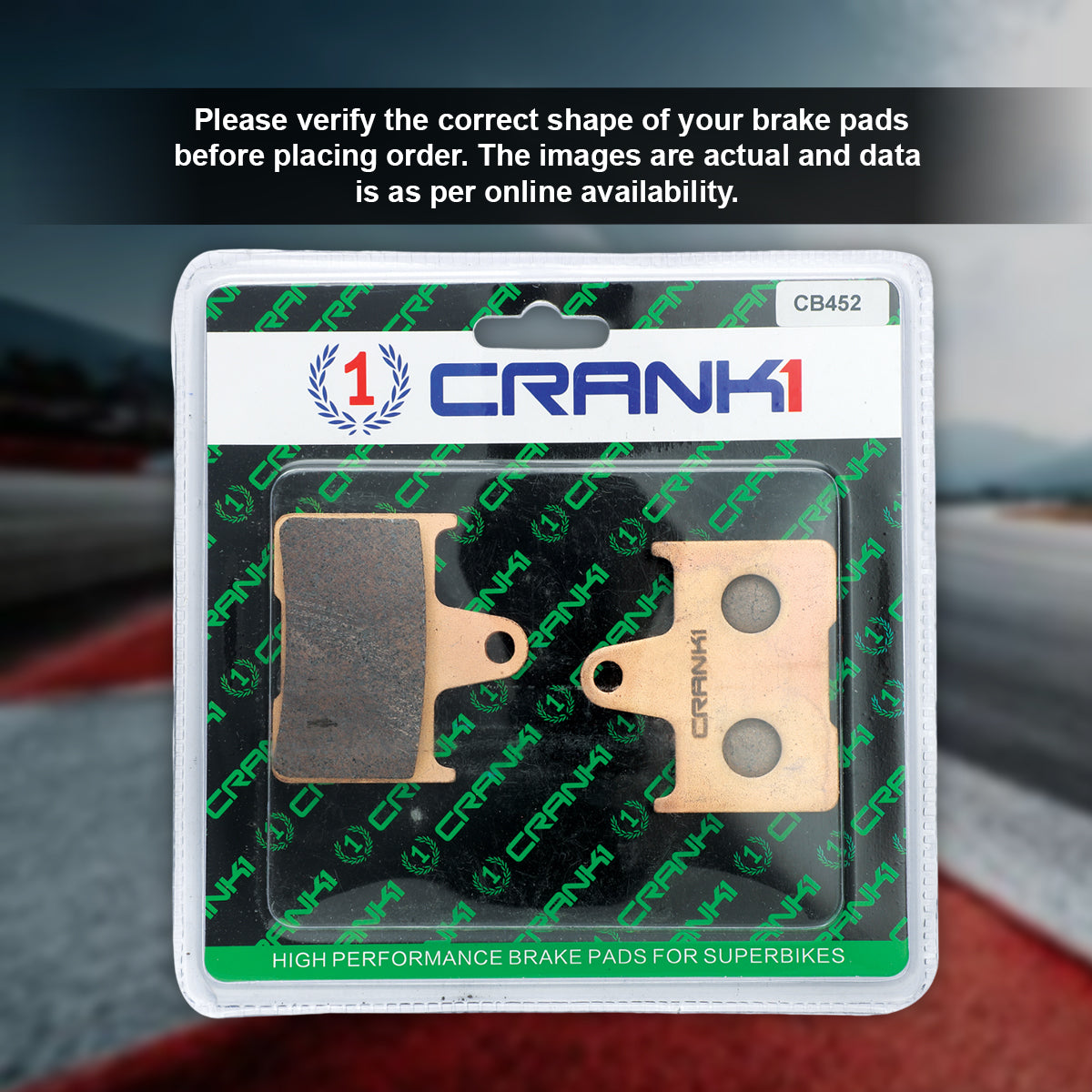 Sintered Brake Pads For Harley Davidson Sportster Forty Eight (2014-2020) - Rear - CB452