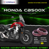 Fork Dust Seals Pair For Honda CB500X (2019-2023) - CPD57-115