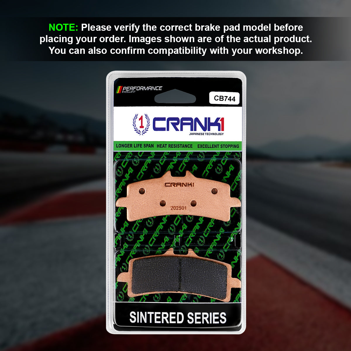 N‼️ Sintered Brake Pads For Kawasaki Ninja ZX-14R (2011-2013) (2015-2020)