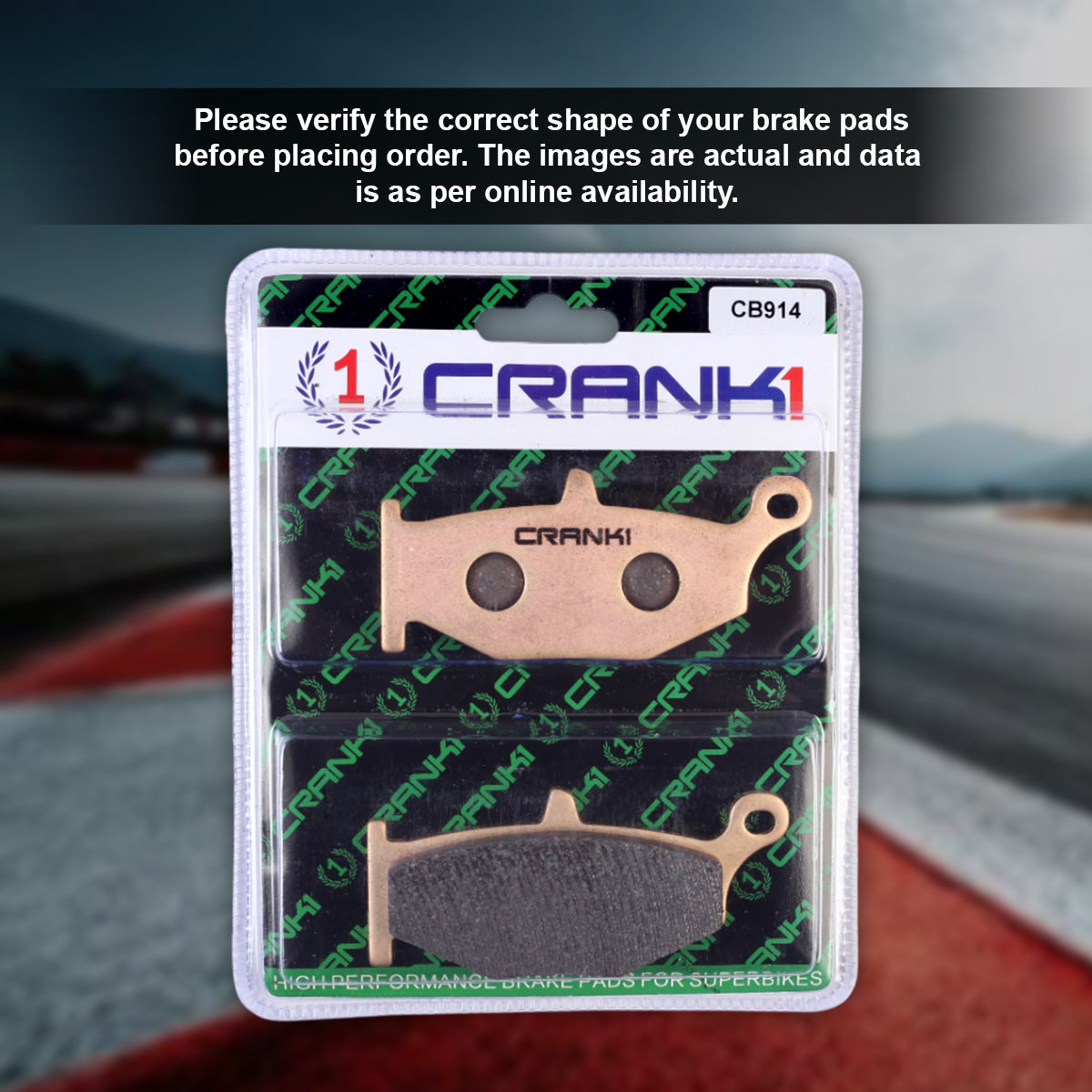 Sintered Brake Pads For Suzuki Hayabusa (2013-2020) - Rear - CB914