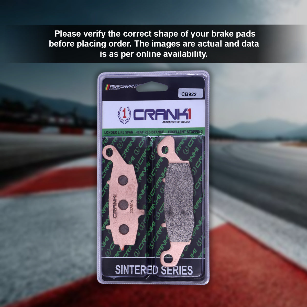 Sintered Brake Pads For Kawasaki Ninja 650 (2011-2016) - Front - CB922 + CB132 - 2 Sets