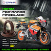 Fork Oil Seals Pair For Honda CBR1000RR Fireblade (2008-2013) - CPF55-120