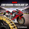 Chain For Honda CBR 1000 RR Fireblade SP (2017-2019) - 525 Pitch x 116 Links Gold (ZVMX)
