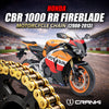 Chain For Honda CBR 1000RR Fireblade (2008-2013) - 530 Pitch x 118 Links Gold (ZVMX)