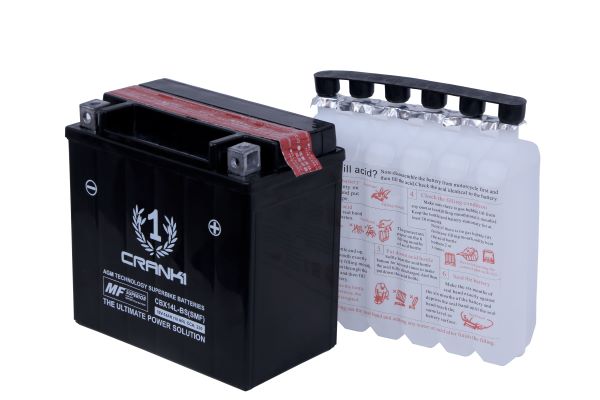 Battery For Harley Davidson Super Low 883 (2010-2025) - CBX14L-BS - Dry Charged
