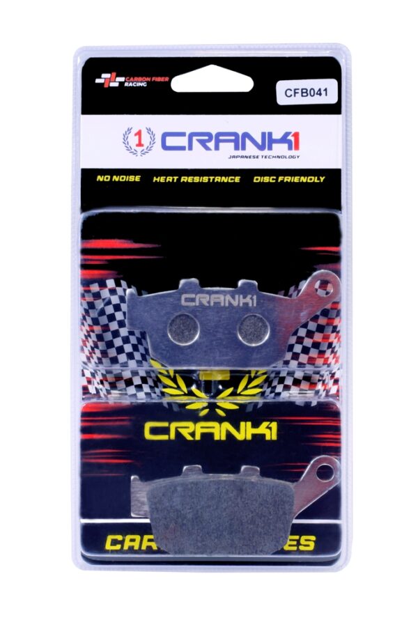 Carbon Brake Pads For Triumph Daytona 675R (2011-2017) - Rear - CFB041