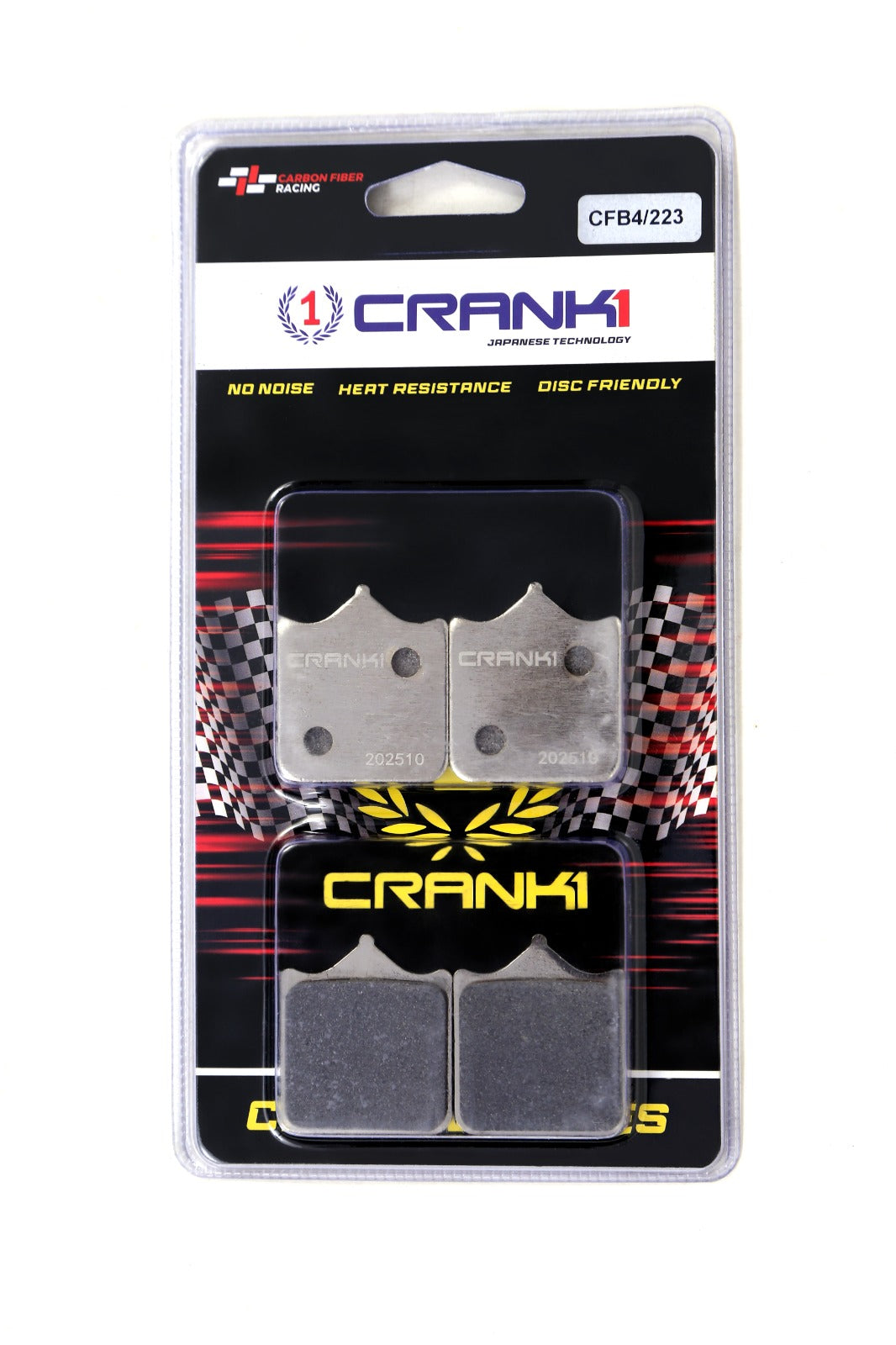 Carbon Brake Pads For Triumph Speed Twin 1200 (2019-2020) - Front - CFB4/223 - 2 Sets