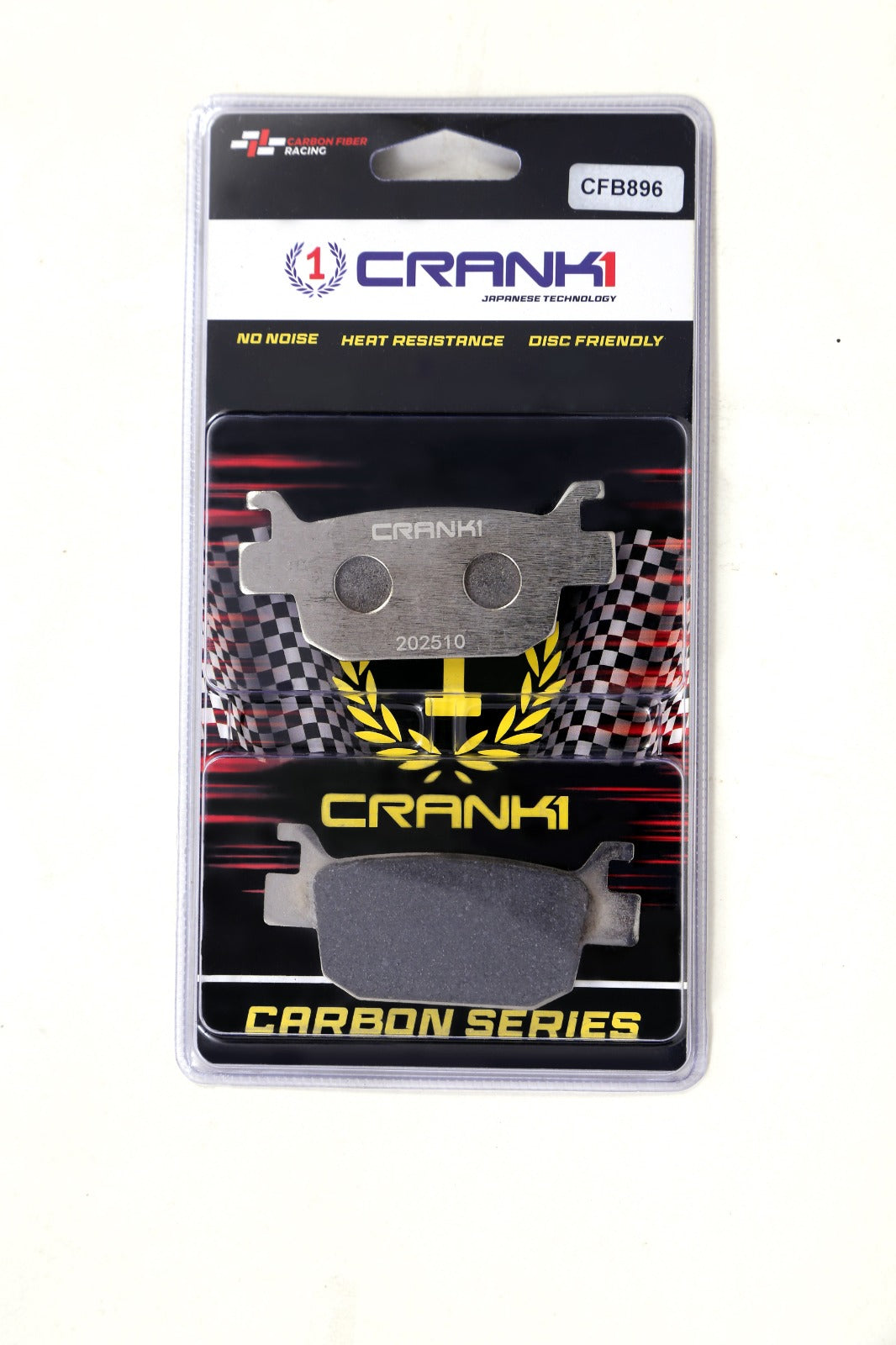 Carbon Brake Pads For Benelli 302R  (2018-2020) - Rear - CFB896