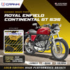 Ceramic Brake Pads For Royal Enfield Continental GT 535 (2013-2018) - Rear - CRM359 - 1 Set