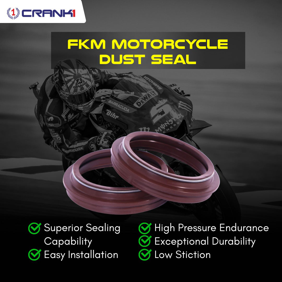 Fork Dust Seals Pair For Triumph Daytona 675 (2013-2017) - CPD57-107