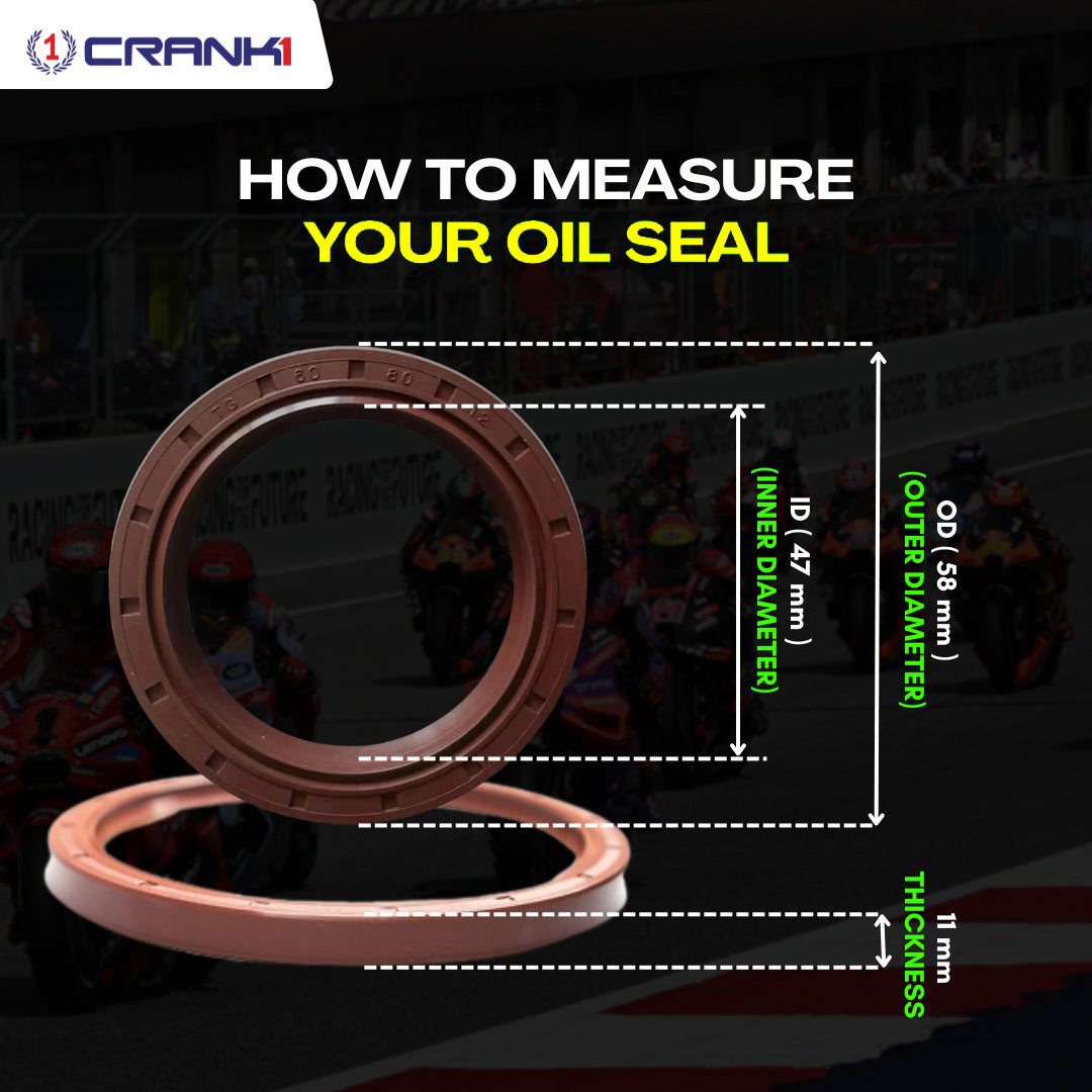 Fork Oil Seals Pair For Kawasaki Z800 (2013-2016) - CPF55-117