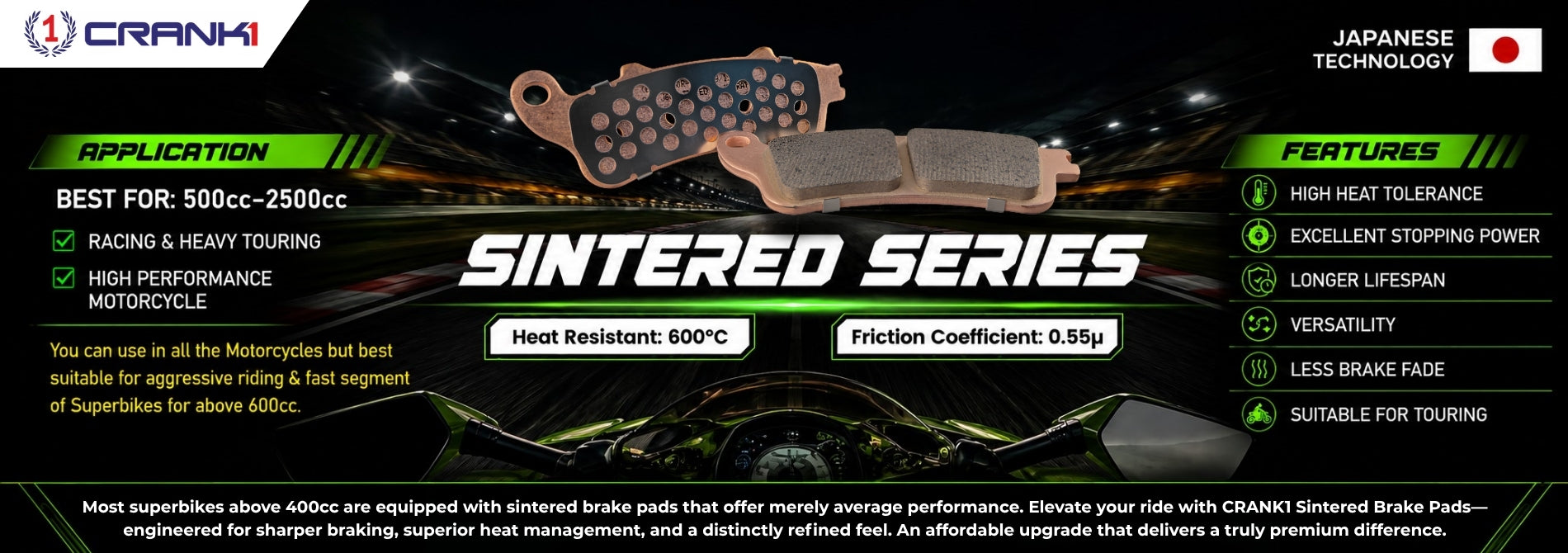 Sintered Brake Pads