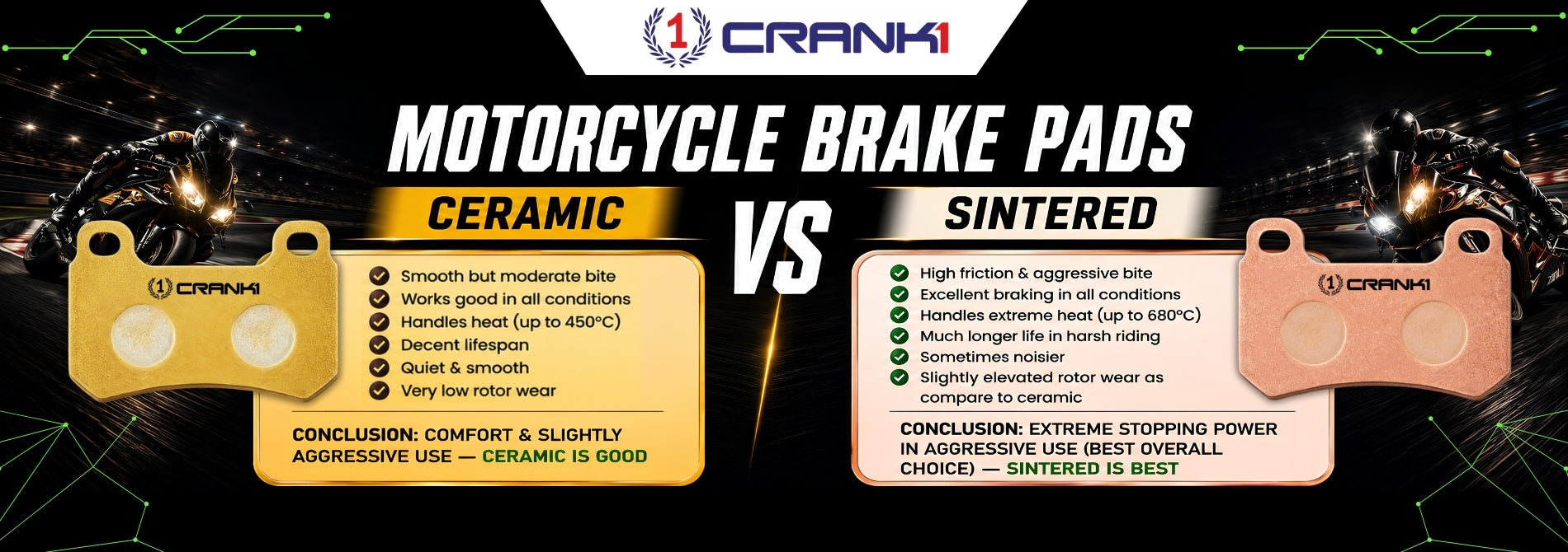 Sintered Brake Pads