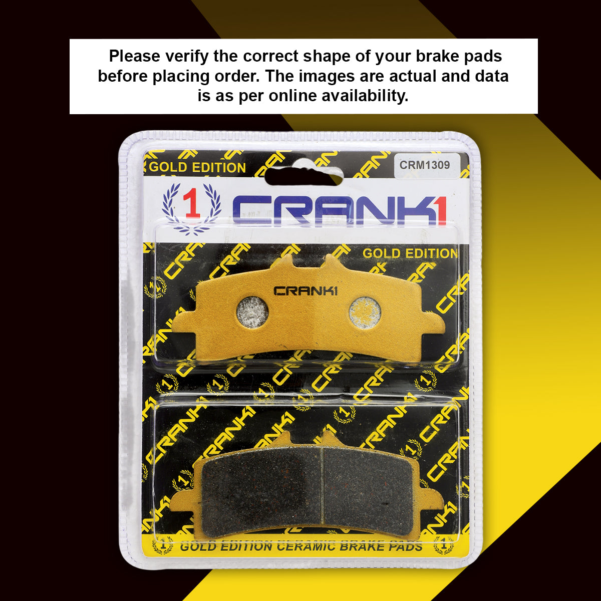 Ceramic Brake Pads For Ducati Streetfighter V4 - Front - CRM1309 - 2 Sets