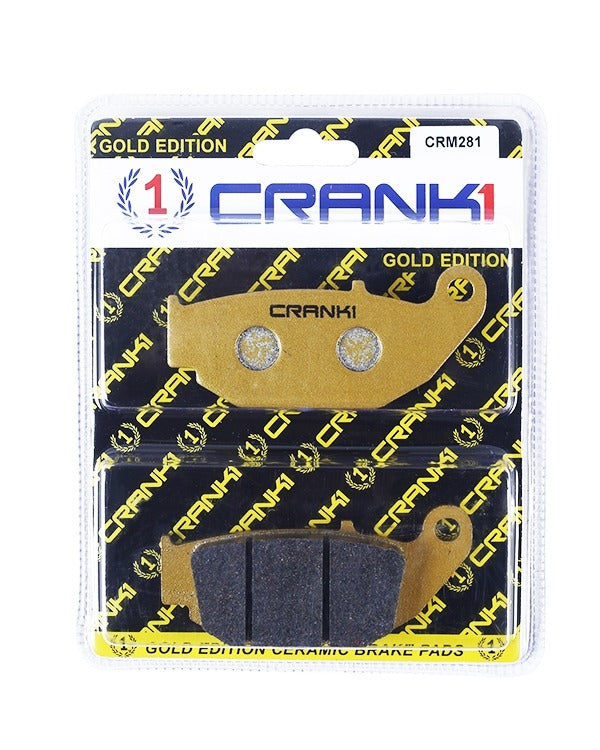 Ceramic Brake Pads For Hero CBZ Xtreme (2010) - Rear - CRM281