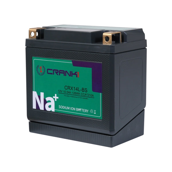 Battery For Harley Davidson Street Rod 750 (2011-2025) - CRX14L-BS - Sodium-Ion - Factory Activated