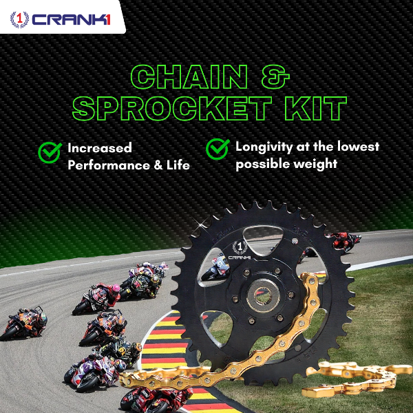 Chain And Sprocket Kit For Benelli TRK 502X (2017 Onwards)