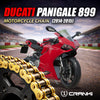 Chain For Ducati Panigale 899 (2014-2015) - 520 Pitch x 106 Links Gold (ZVMX)